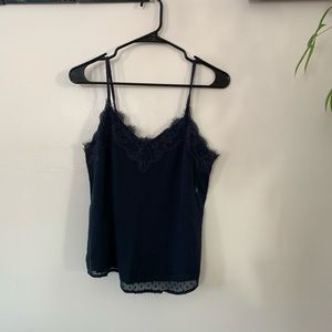 A&F Lace-Trim Clipdot Cami